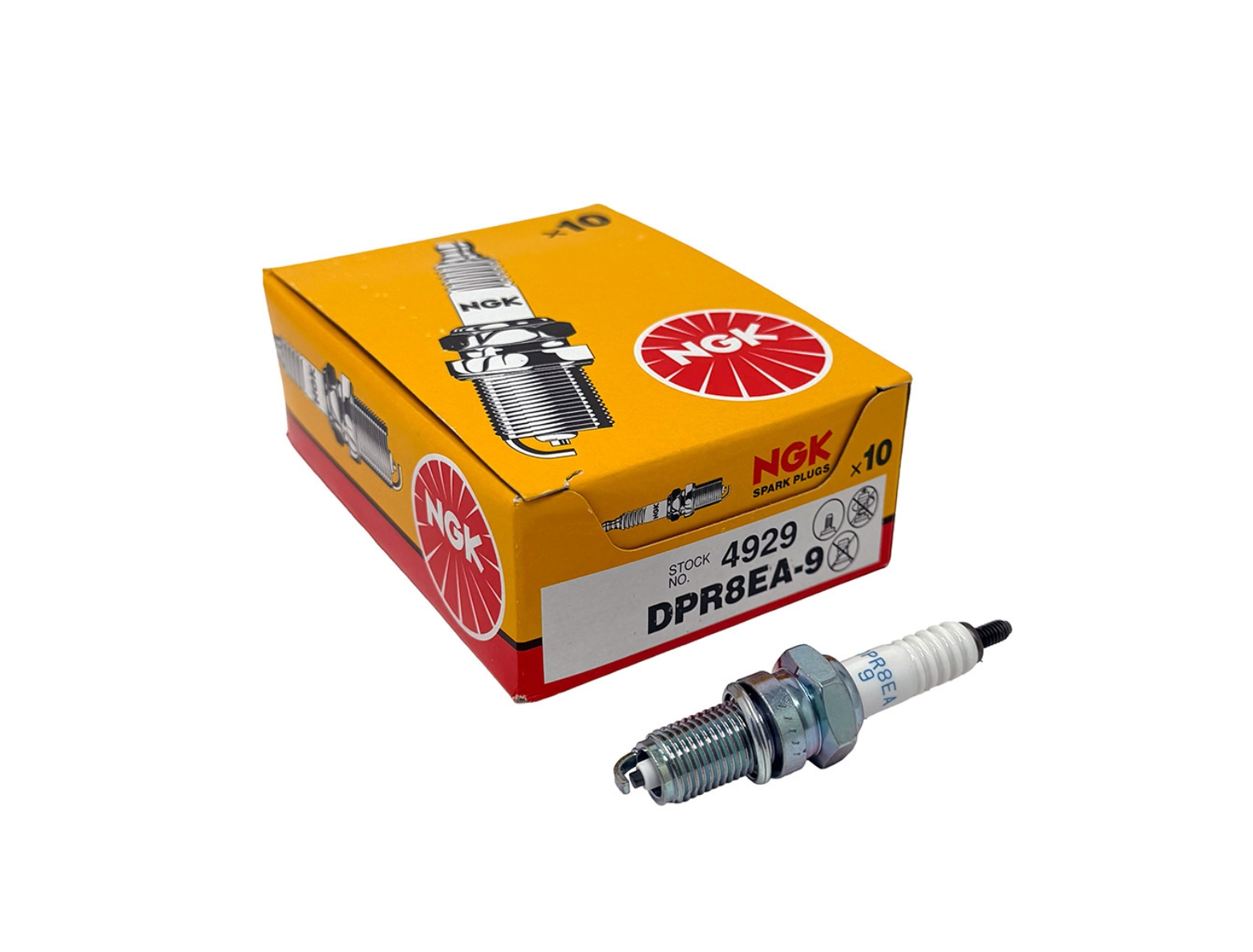 ModCycles - Spark Plug DPR8EA9 NGK (10 PCS/BOX)
